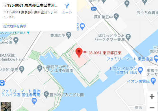 豊洲病院地図
